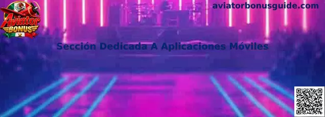 Sección dedicada a aplicaciones móviles para consultar opciones de acceso desde teléfonos y tabletas