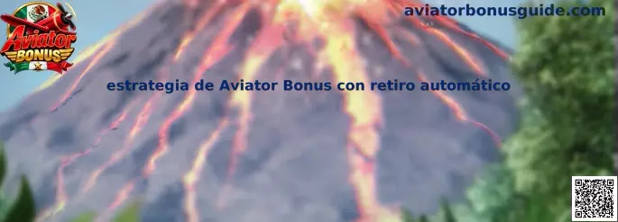 Imagen explicativa de la estrategia de Aviator Bonus con retiro automático y configuración de multiplicadores.