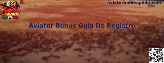 Guía visual de registro de Aviator Bonus