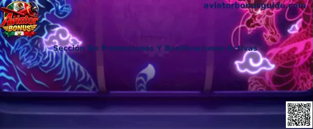 Guía de la Sección De Promociones Y Bonificaciones Activas de Aviator Bonus