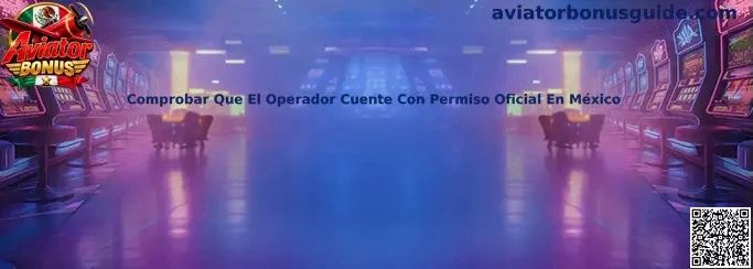 Comprobar Que El Operador Cuente Con Permiso Oficial En México